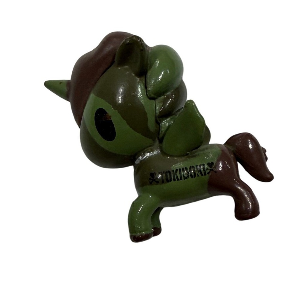 Tokidoki Unicorno Camo Green Brown Vinyl Mini Figure Collectible
